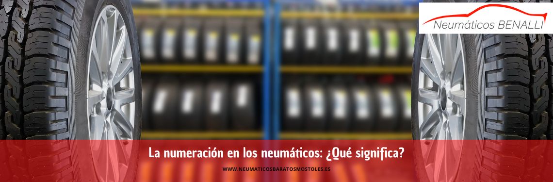 Numeración en los neumáticos